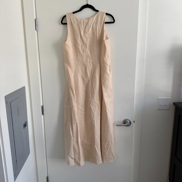 Sezane Fitia Dress Ivory - Size 8 (40) - Picture 4 of 5